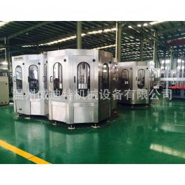 玻璃瓶三旋盖三合一灌装机