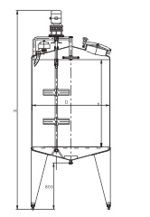 单层立式不锈钢储罐 单层立式不锈钢储罐
